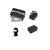 COMPATIBLE WITH MALAGUTI GRIZZLY 10" MONOMARCIA 50 TUCANO URBANO 491 UNIVERSAL WATERPROOF HOLDER WITH TEAR TAPES ON TUBULAR HANDLEBARS AND OIL PAN + NON-SLIP SUCTION CUPS