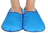 Pedimend Ice Packs Slippers 2 Pack Hot Cold Therapy Gel Ice Slippers for Plantar Fasciitis, Feet Neuropathy Pain Relief, Foot Pain, Chemotherapy, Toe Pain, Swollen Feet, Gout Relief, Pregnancy Safe