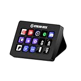 Elgato Stream Deck MK.2 – Studio Controller, 15 macro keys, trigger actions in apps and software like OBS, Twitch, ​YouTube and more, works with Mac and PC