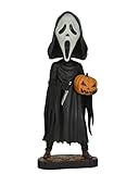 Scream Head Knocker Ghost Face with Pumpkin 20 cm