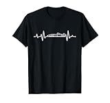 Funny Car Race Heartbeat Apparel, Racing Fan Mens Boys T-Shirt