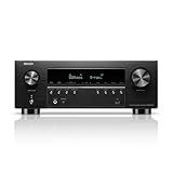 Denon AVR-S970H 8K AV Receiver, 7.2ch Home Cinema Amplifier, Dolby Atmos, DTS:X, Dolby Surround Sound, and DTS Neural:X, Alexa Compatible, Bluetooth, AirPlay 2 and HEOS Built-in Multiroom Audio, Black