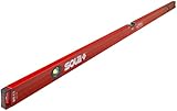 Sola BIG X 3 120 120 cm Box profile Spirit Level - Red