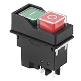 For Belle Minimix 150 110V 110 Mini 140 Min Mix 140 Replacement Switch 240V IP55 Rated On/Off Power Switch with Brake Function for Electric Cement Mixers Double Pole Cutoff Safety