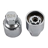 Anti Theft Car Locking Wheel Nut Key 524 or D Replacement for Security Master, for VW Locking Wheel Nut Key, Anti-Theft Screw Socket Wrench Tool