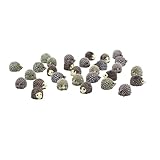 30 Pcs Miniature Landscape Ornament Garden Decoration Mini Resin Hedgehog Figurines Miniature Garden Animals Figurines for Plant Pots Bonsai Craft Decor