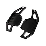 DOFABI For Skoda, for Superb Combi, for Elegance 3T, for Fabia, for Octavia, MK2 A5 1Z Combi RS Car Steering Wheel Extend Shifters Gear Paddles Stickers Paddle Shifter Extensions(Black)