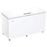 Haier Series 7 Freestanding Chest Freezer, 508L Capacity, E Class, Extreme Cold Shield, Fast Freeze Technology, Antibacterial & Anti-Mould Gasket, LED Light, White, 154.5x75x84.5 cm - HCE520EK