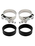 Intake Manifold Clamp Kit with Flat Seals 18-0282S for Harley for Shovelhead for FL for FX for XL for Electra for Tour for Wide for Glide for Fat Bob for Low for Glider
