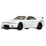 Hot Wheels Premium Nissan Skyline R-33, Car Culture Circuit Legends Vehicles for Kids 3 Years Old & Up and Adult fans and Collectors, Premium Collection of Car Culture 1:64 Scale Vehicles, HRV99