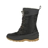 Kamik Women's Snowgem Snow Boots, Black (Black Blk), 7 UK