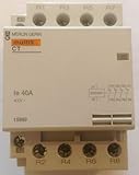 Merlin GERIN 40 AMP Four Pole NC CONTACTOR 230/240V 15969 Multi 9 CT