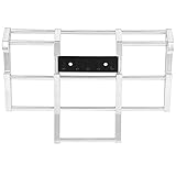 RC Front Bumper, Good Protection RC Truck Bumpers Aluminum Alloy Fine Processing for Tamiya King Hauler Globe Liner 1/14 Cars(N10210S silver)