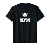 Devon the King / Crown & Name Design for Men Called Devon T-Shirt