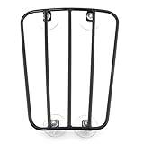 Rear Rack For Triumph For Bonneville For Thruxton 900 T100 T120 For Royal GT650 Fuel Tank Luggage Rack Parcel Rack With Suction Cups Luggage Shelf(Black)