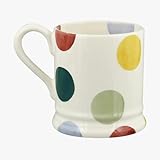 Emma Bridgewater Big Polka Dots 1/2 Pint Mug,Ceramic Coffee Cup Large -Cappuccino, Latte, Coffee, Tea Cup - Beautiful Mugs, Birthday Gift - Coffee Mug