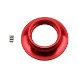 SAPIIKEF Motocross Motorbike Wind Horn Cup Motorcycle Carburetor Air Filter Cup 40MM For Dellorto PHBL PHBH Carb Parts(Red)