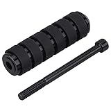 XMMT Motorcycle 3.8" Extended Toe Foot Shift Pegs For Harley Dyna Softail Sportster Touring Road Street Electra Glide, Black