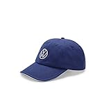 Volkswagen 000084300AT530 Baseball Cap Blue with VW Logo