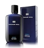 GRAHAM HILL Abbey Refreshing 2 in 1 Hair & Body Wash, 250 ml Moisturizing Mens Shower Gel for Everyday Body Care and Sensitive Skin, Woody- Bergamot Scent, Mens Body Wash and Nurturing Shampoo