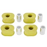 Engineered Set of Four High Performance Rubber Bushes for BMW's Door Brakes, Series E65/E66
