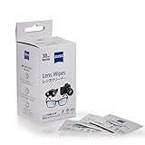 ZEISS Lens Cleaning Paper, Lenses Cleaner, Glasses Cleaner, Lens Wipes, 30 Packs (30 Packs x 1 Box)