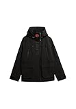 Superdry Men's Hood Ultimate Emb Windbreaker Jacket, black, XL