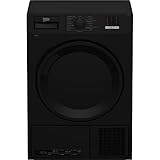 Beko DTLCE80051B Freestanding 8kg Condenser Tumble Dryer - Black