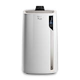 De'Longhi Pinguino PACEL112CST Smart Portable 11,000 BTU Air Conditioner, WiFi App & Alexa Voice Control, 3 in 1 Air Conditioning Unit, Rooms up to 110m³, Window Kit, A+ Energy Efficiency