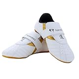 Teenager Martial Arts Training Shoes,Children's Martial Arts Shoes,Non Slip Martial Arts Shoes,Kids Taekwondo Shoes,Classic Breathable Leather Lightweight Soft,for Men Women Teenager Kids