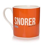 Shruti Plain Lazy Bone China Humourous Mug - Snorer and Proud of it