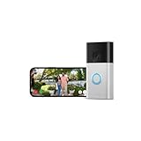 Ring Battery Video Doorbell (2024 release) | DIY Wireless Video Doorbell Camera I Head-To-Toe View, HD Video | Easy to install (5 min) | With Built-in Battery I 30-day free trial of Ring Home