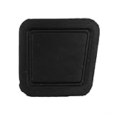 Keyless Entry Door Handle Button Cover Cap for Mercedes For Benz S Class W220 S320 S350 S420 S430 S500 S55 2000 2005 Front Left Right Rubber Replacement Part (Left)