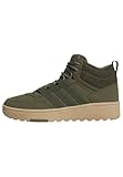 adidas Unisex Hoops 4.0 MID Shoes, Olive strata/Night Cargo/GUM4, 7 UK