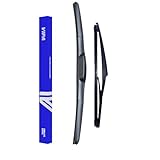 Vipa Car Parts Premium Wiper Blade Set | fits: TOYOTA YARIS/VITZ MK3 Hatchback (Jul 2011 to Jun 2020) | All-Weather Performance | Durable, Streak-Free Windshield Wipers | Easy Installation