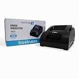 Techlogy 58iiz Thermal Receipt Printer - Reliable, High-Speed Printing in Black for Retail, Restaurants, and Mobile POS Systems, Compact and Portable Design