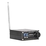 Full Band Radio Receiver AM FM SSB LSB USB Full Band Radio Scanner with Antenna MW SW Band Receiver ATS‑20 SI4732 USB Charging Black