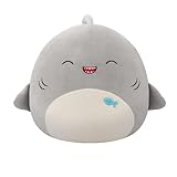 Squishmallows Original 16-Inch Gordon the Shark with happy eyes - Official Plush - Amazon Exclusive