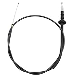 Hoypeyfiy Rear Bonnet Release Cable Wire Replacement for Mini R55 R56 R57 R58 R59 Cooper One JCW 51237148865