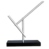 Swinging Sticks Kinetic Energy Sculpture Pendulum Perpetual Motion Ornament Desktop Toy Anti-Gravity Pendant Toy.