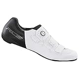 SHIMANO Unisex Shoe Rc502 We 43 Bicycle Parts, White, 10 UK EU