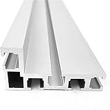 Mitre Rail, 75 Type 800 mm T-Rails, Aluminium T-Groove, DIY T-Nut Mitre Rail Gauge, Woodworking Table Saw Mini T-Rail for Fence Attachment