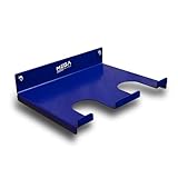 MegaMaxx UK Wall Mount Tape Gun Holder – Cobalt Blue Finish – 2 Slot Steel Dispenser Rack for Sellotape & Packing Tape – Ideal for Warehouses, Parcels & Packing Stations – UK Made