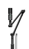 Sennheiser Profile Streaming Set with USB Mic, Boom Arm and Pouch | Plug & Play Design, for Podcasting & Streaming | Cardioid Condenser Capsule | 3m USB-C Cable Included | Black (700100)