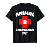 Animal Welfare ANIMAL EMERGENCY UNIT Funny Animal Rescuer T-Shirt