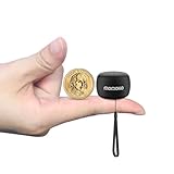 Momoho Mini Bluetooth Speaker with Camera Remote Control For Smartphones, TWS Pairing Stereo Bluetooth Speaker, Portable Bluetooth Speaker Wireless(Mini Round, Black)