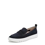 Vionic Womens Uptown Loafer Medium Fit UK 7, Navy & White Suede