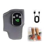 Ankle Massager for Pain - Electric Shiatsu Massage Foot, Heat Foot Massager Circulation, for Feet, Massager Circulation Stimulator Foot Massager, Wireless & Portable 3-in-1 Massager