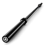 LIONSCOOL 7ft Bar, 20 KG Olympic Barbell for Weightlifting and Power Lifting, 2 Inch Barbell Bar for Squats, Deadlifts, Presses, Rows and Curls