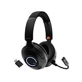 CREATIVE Zen Hybrid Pro (Classic) Wireless Over-ear Headphones with LE Audio, BT-L3 Wireless LE Audio Transmitter and Boom Mic, with Up to 100 Hours, Hybrid Active Noise Cancellation, Ambient Mode